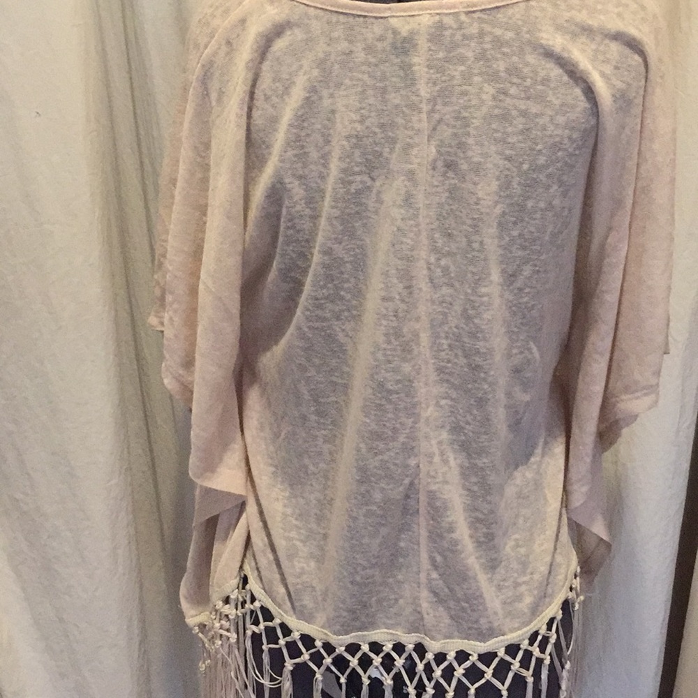 Tassel Beach Cover up/ top